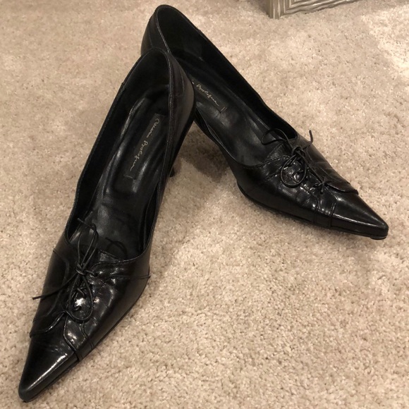 MARIO BOLOGNA Shoes Mario Bologna Black Leather Pumps